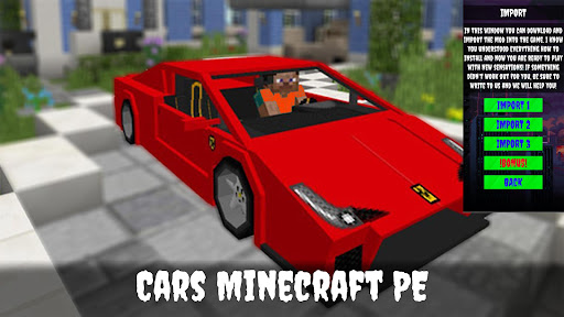 Car Mod for Minecraft PE
