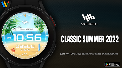 Android application SamWatch Classic Summer 2022 screenshort