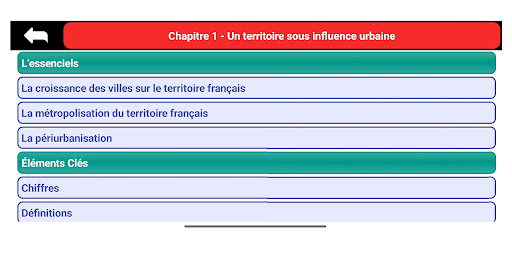 Révision Géographie 3ème Screen 2