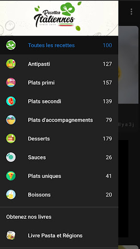 Recettes Italiennes Screen 2