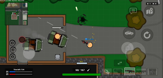 BattleDudes.io - 2D Battle Shooter 1.0.1 screenshots 2