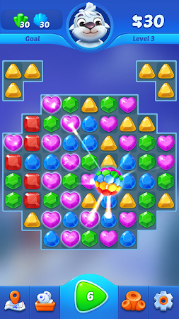 Game screenshot Jewel crush - match 3 game hack