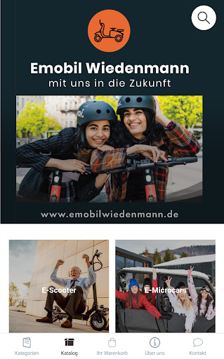 Android application Emobil Wiedenmann screenshort