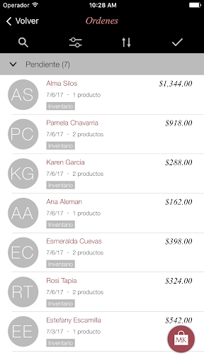 Mis Clientes Screen 3