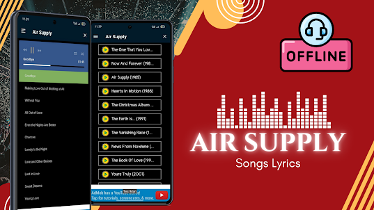 Air Supply songs offline