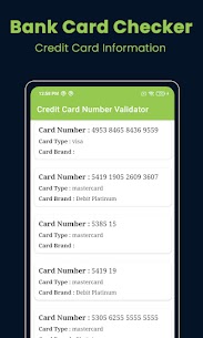 Credit Card Number Validator v1.0 (Unlimited Money) Free For Android 3