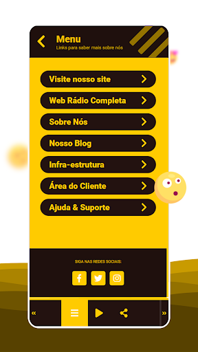 Bee Rádio FM Screen 2