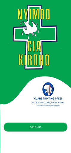 Android application Nyimbo Cia Kiroho screenshort