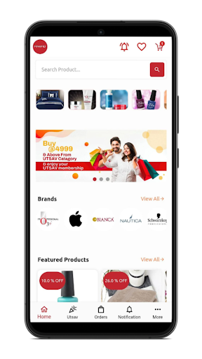 Android application finafid screenshort