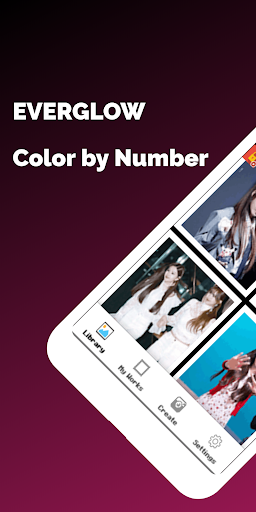 EVERGLOW Pixel Art - Kpop Colo