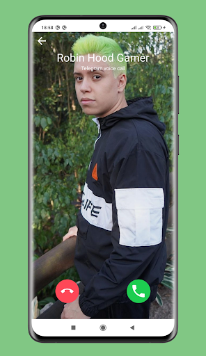 Fake Call Robin Hood Gamer Screenshot 1 - AppWisp.com