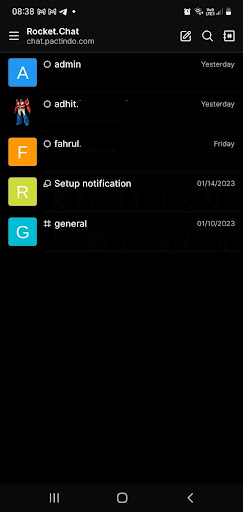 PAC Chat Screen 3