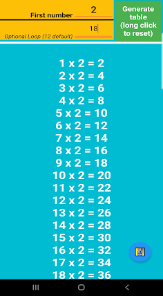 Times Table Unlimited - Screenshot 3