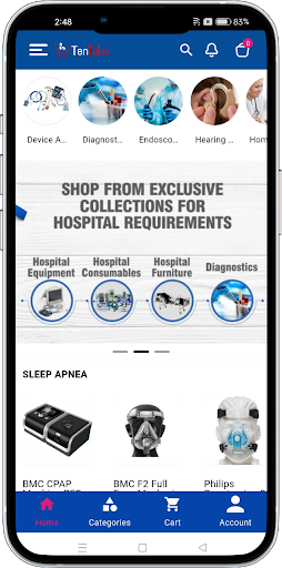Hospital Equipment Supplies Screen 2