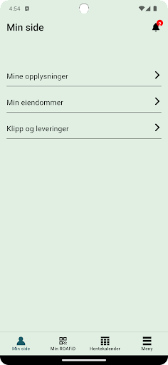 Android application ROAFiD screenshort
