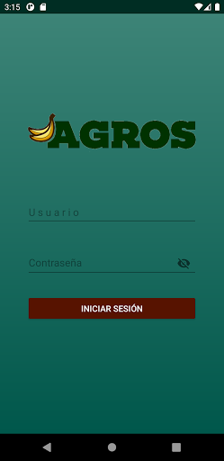 Android application Calidad Agricolas screenshort