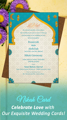 Muslim Wedding Card Maker Screen 2