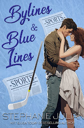 Icon image Bylines & Blue Lines: A One Night Stand Steamy Hockey Romance