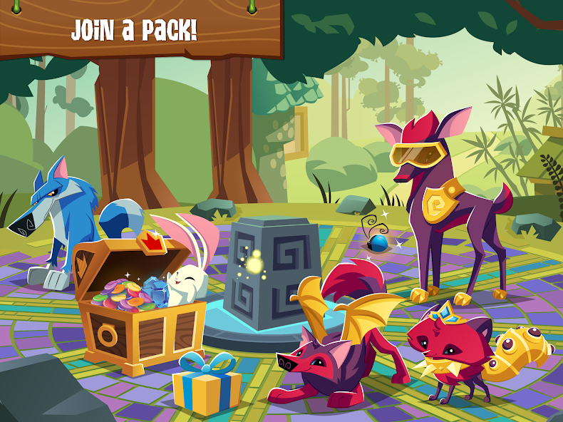 Animal Jam - Play Wild! 96.0.10 APK + Мод (Unlimited money) за Android