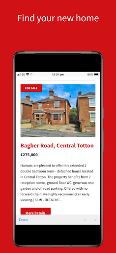Hamwic Estate Agents Screen 3