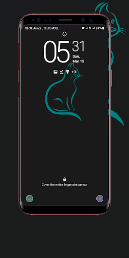 Black Wallpaper Screen 2