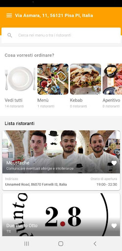 My Pocket Menu Screen 2