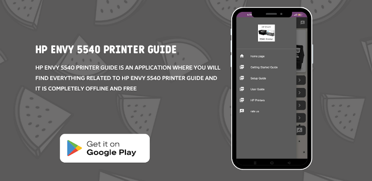 HP ENVY 5540 Printer Guide - 1 - (Android)