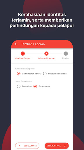 Gratifikasi OnLine (GOL) Screen 3