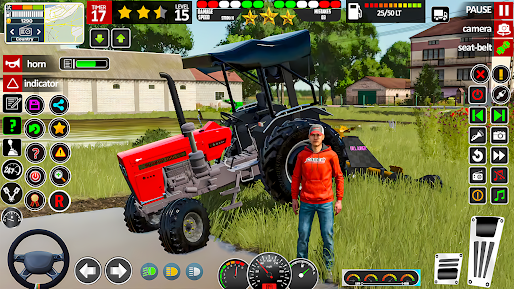 Farming Games- Tractor Driving screenshot 6