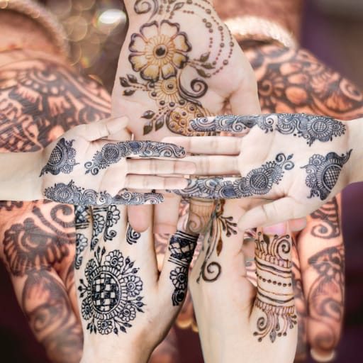 All Simple Mehndi Designs logo
