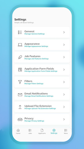 Simple Job Board Screen 3