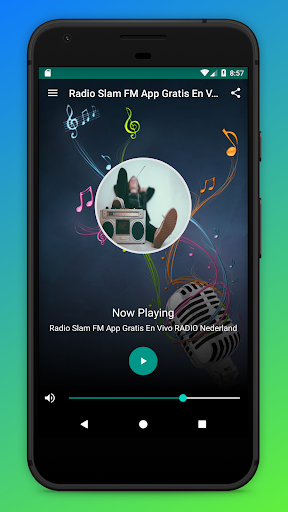 Android application Radio Slam NL App Nederland FM screenshort