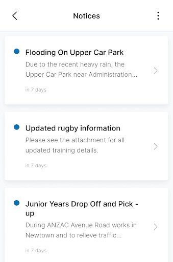 Loreto College Ballarat App Screen 2