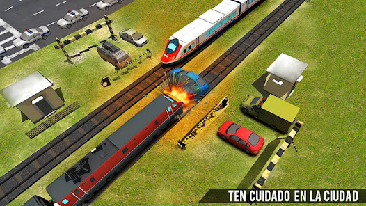 Captura de Pantalla 10 City Train Driver Simulator android