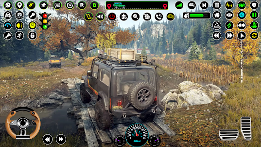 Trò chơi lái xe jeep địa hình
