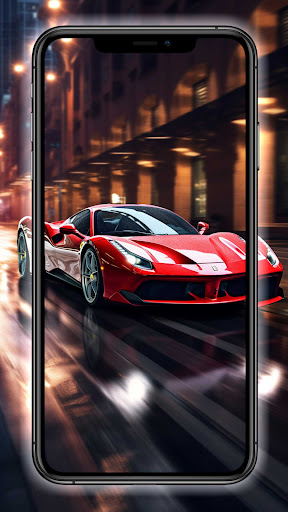 Android application Luxury Sports Car Wallpapers screenshort