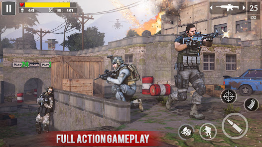 FPS Gun Shooting Games Offline 18.0 APK + Mod (Unlimited money) for Android