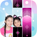 Cover Image of Download Kaycee and Rachel Piano Tiles Game 1.0 APK