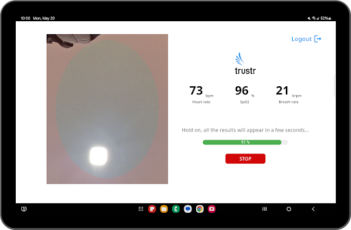 Trustr Kiosk JITM Screenshot