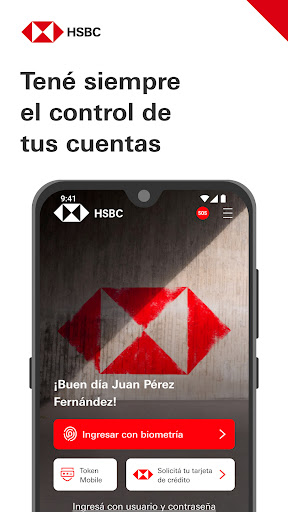 Android application HSBC Argentina screenshort