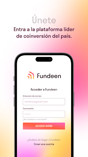 Android application Fundeen screenshort