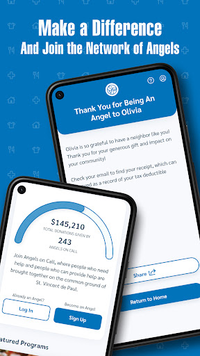 Android application SVdP Angels on Call screenshort