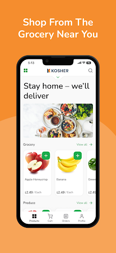 Android application The Kosher App screenshort