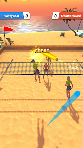 Captura de Pantalla 14 Beach Volley Clash android