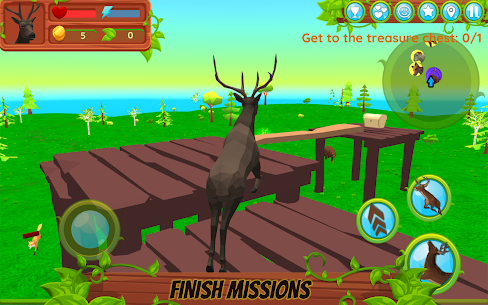 تحميل لعبة Deer Simulator – Animal Family مهكرة اخر اصدار 2
