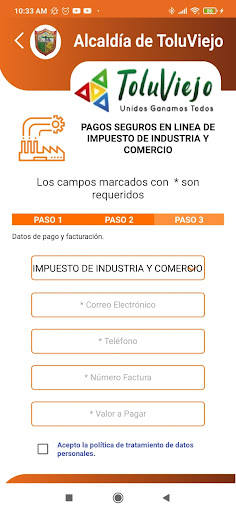 Trami App ToluViejo Screen 3
