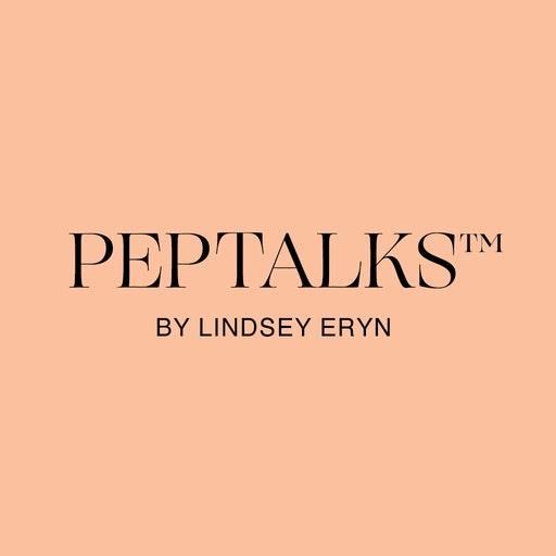 PEPTALKS by Lindsey Eryn logo
