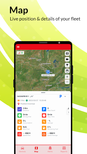 NaviAfri GPS Screen 2