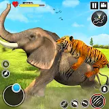 Tiger Simulator Lion games 3D icon