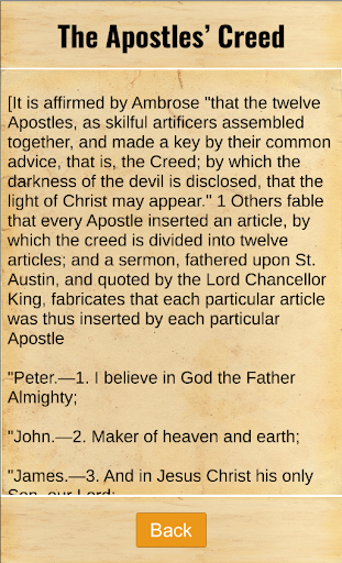 Android application The Lost Books of the Bible screenshort